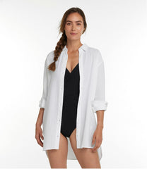 L.L.Bean Women's Cloud Gauze Cover-Up Shirt CLOTHING|SALE