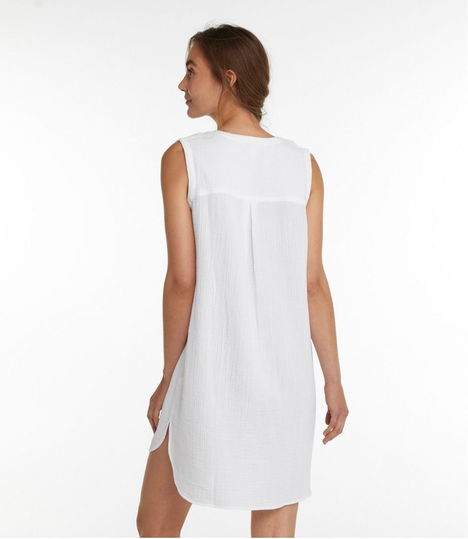 L.L.Bean Women's Cloud Gauze Cover-Up Dress CLOTHING|SALE