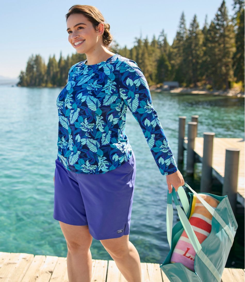 L.L.Bean Women's SunSmart® UPF 50+ Sun Shirt, Print CLOTHING|SALE