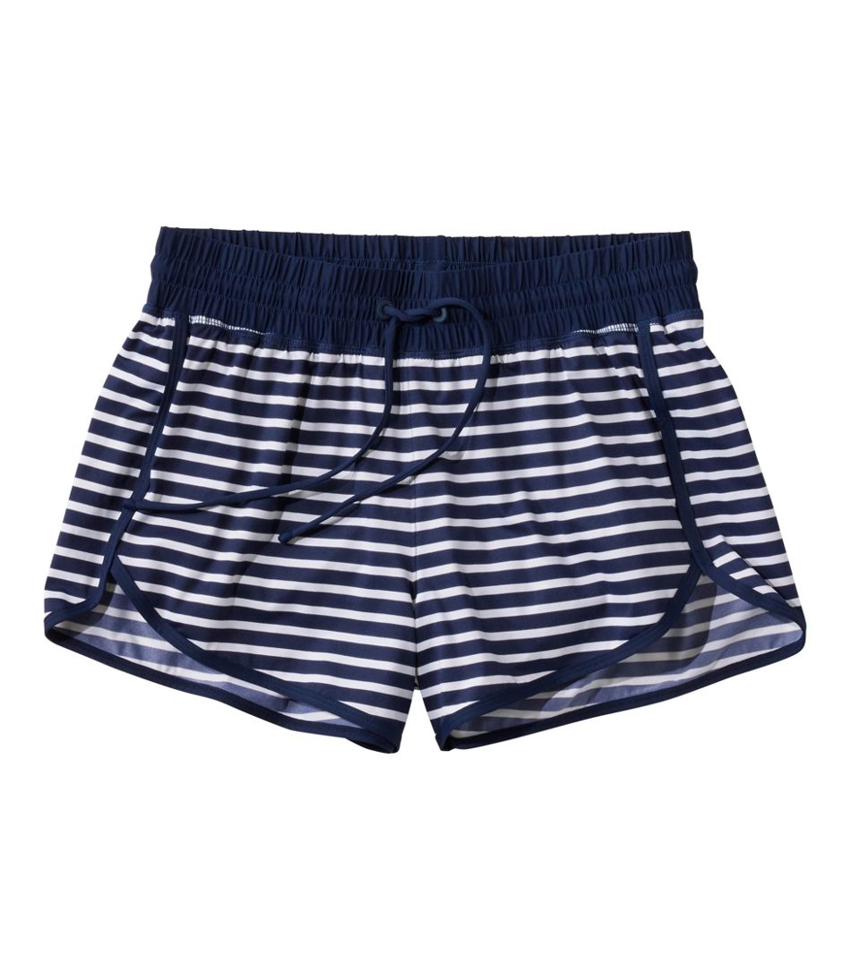 L.L.Bean Women's UPF 50+ Knit Shorts, Print CLOTHING|SALE