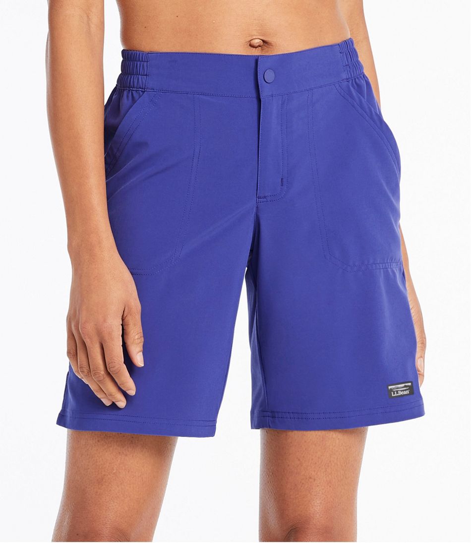 L.L.Bean Women's Stretch UPF Shorts, 9" CLOTHING
