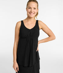 L.L.Bean Women's Shaping Swimwear, Soft-Drape Tankini Top CLOTHING