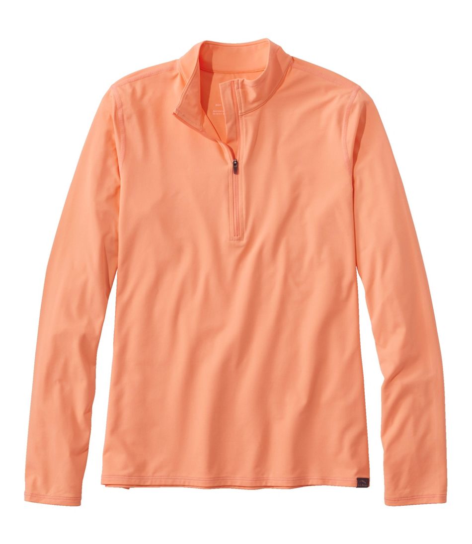 L.L.Bean Women's SunSmart® UPF 50+ Sun Shirt, Quarter-Zip CLOTHING|SALE
