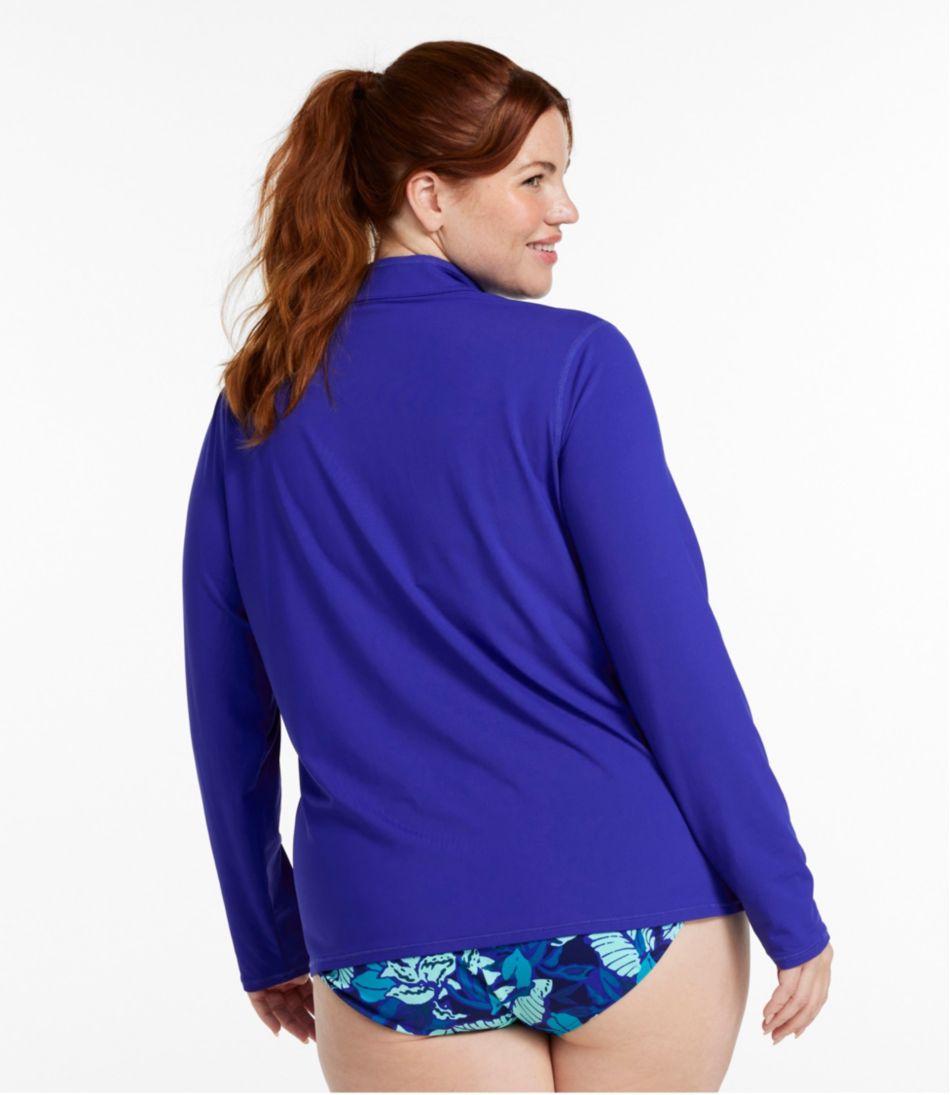L.L.Bean Women's SunSmart® UPF 50+ Sun Shirt, Quarter-Zip CLOTHING|SALE
