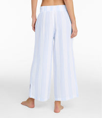 L.L.Bean Women's Cloud Gauze Wide-Leg Pants, Stripe CLOTHING