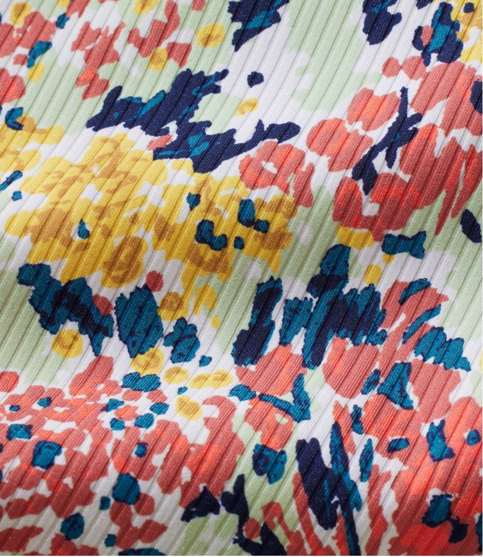 L.L.Bean Women's Sea Cove Swimwear, Tanksuit Print CLOTHING|SALE