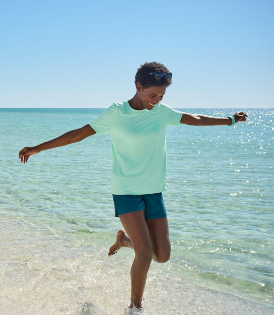 L.L.Bean Women's SunSmart® UPF 50+ Sun Shirt, Short-Sleeve CLOTHING|SALE