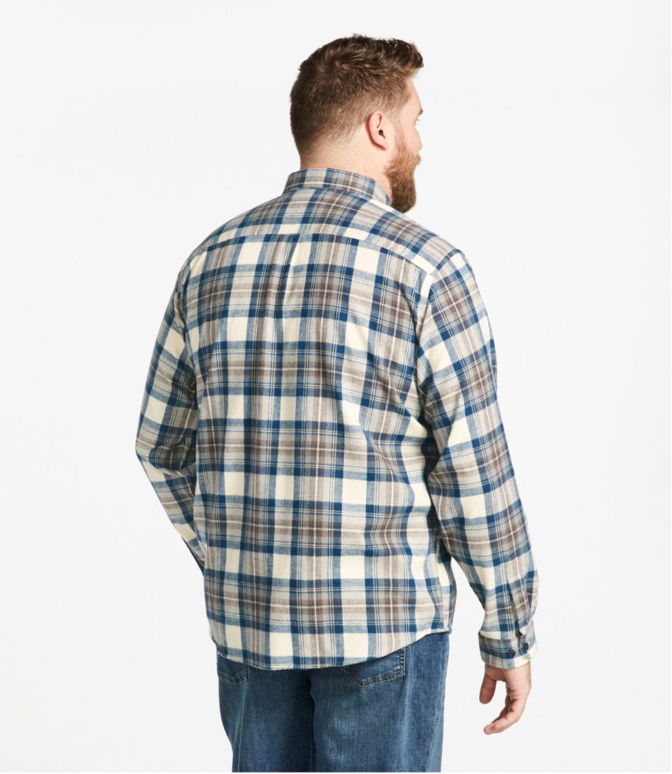 L.L.Bean Men's Scotch Plaid Flannel Shirt, Traditional Fit CLOTHING|SALE