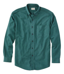 L.L.Bean Men's Wicked Good Flannel Shirt, Traditional Fit, Houndstooth CLOTHING