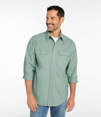 L.L.Bean Men's Sunwashed Canvas Shirt, Traditional Fit CLOTHING|SALE