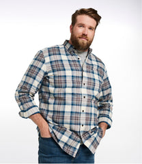L.L.Bean Men's Scotch Plaid Flannel Shirt, Slightly Fitted CLOTHING|SALE