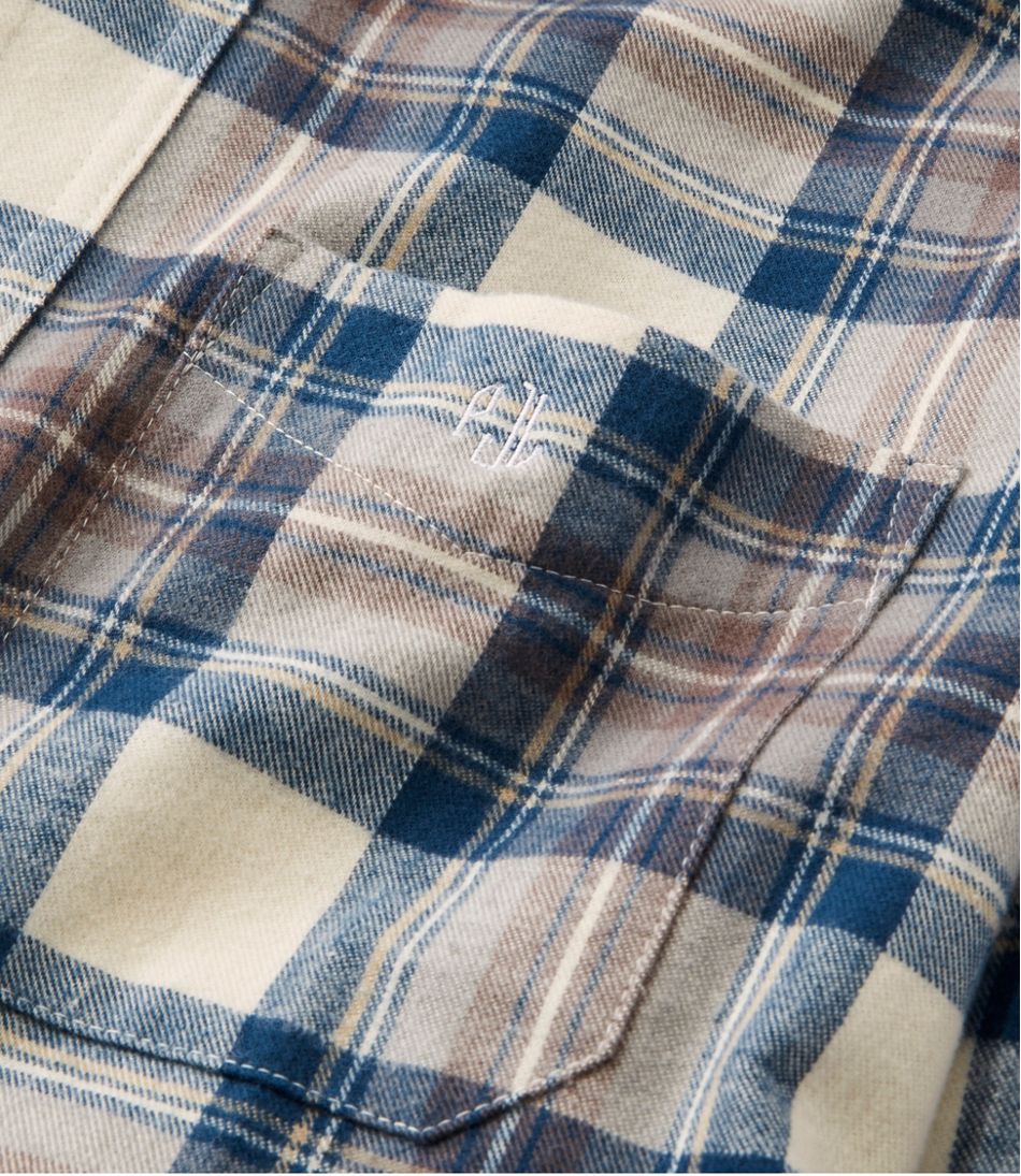 L.L.Bean Men's Scotch Plaid Flannel Shirt, Slightly Fitted CLOTHING|SALE