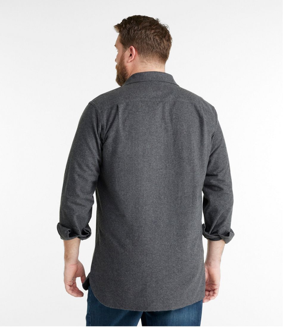 L.L.Bean Men's Chamois Shirt, Traditional Fit CLOTHING