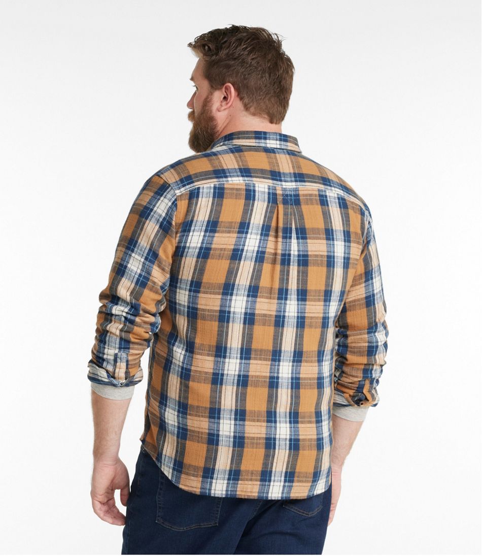L.L.Bean Men's 1912 Field Flannel Shirt, Slightly Fitted Untucked Fit, Plaid CLOTHING|SALE