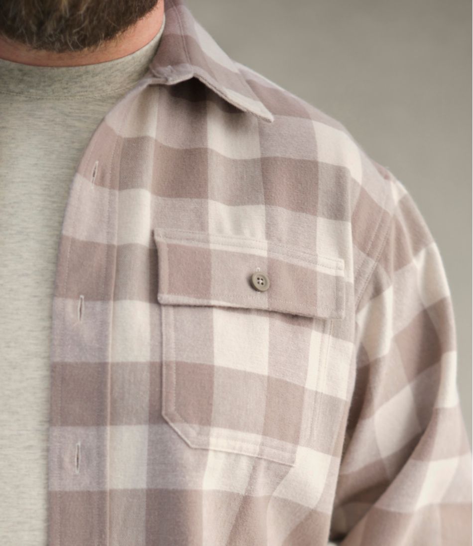 L.L.Bean Men's Chamois Shirt, Traditional Fit, Plaid CLOTHING|SALE