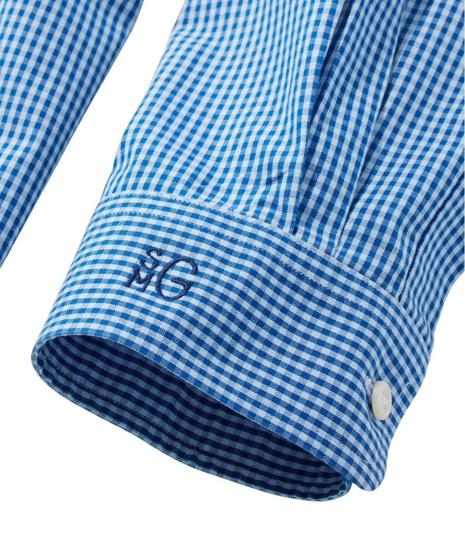 L.L.Bean Men's Wrinkle-Free Pinpoint Oxford Cloth Shirt, Traditional Fit Tattersall CLOTHING|SALE
