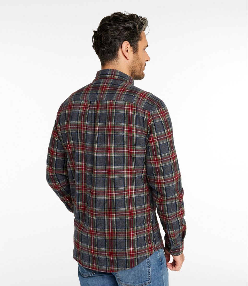 L.L.Bean Men's Scotch Plaid Flannel Shirt, Slim Fit CLOTHING|SALE