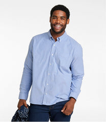 L.L.Bean Men's Comfort Stretch® Oxford Shirt, Slightly Fitted Untucked Fit CLOTHING|SALE