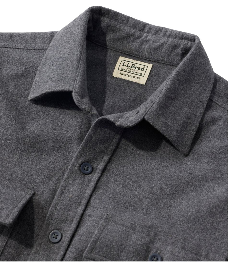 L.L.Bean Men's Chamois Shirt, Slightly Fitted CLOTHING|SALE