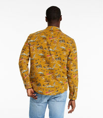 L.L.Bean Men's Signature 1933 Chamois Cloth Shirt, Slim Fit, Pattern CLOTHING