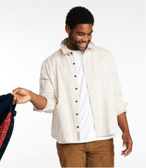 L.L.Bean Men's Signature Donegal Woven Shirt, Long-Sleeve CLOTHING|SALE