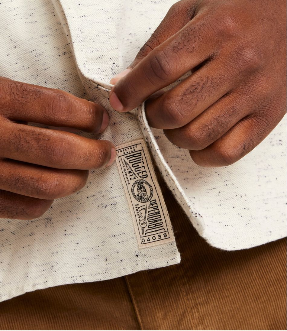L.L.Bean Men's Signature Donegal Woven Shirt, Long-Sleeve CLOTHING|SALE