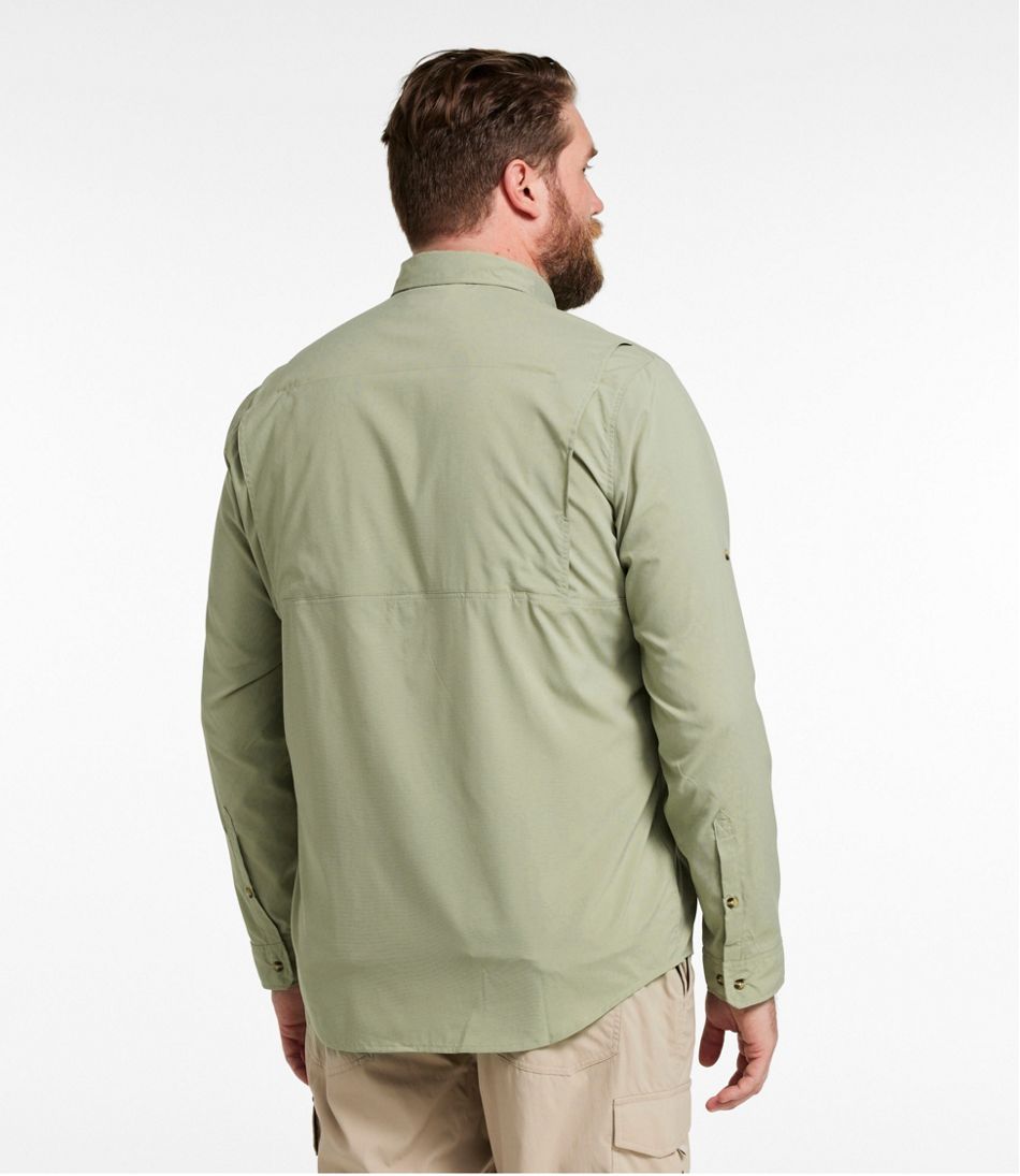 L.L.Bean Men's Tropicwear Shirt, Long-Sleeve CLOTHING|OUTDOOR EQUIPMENT