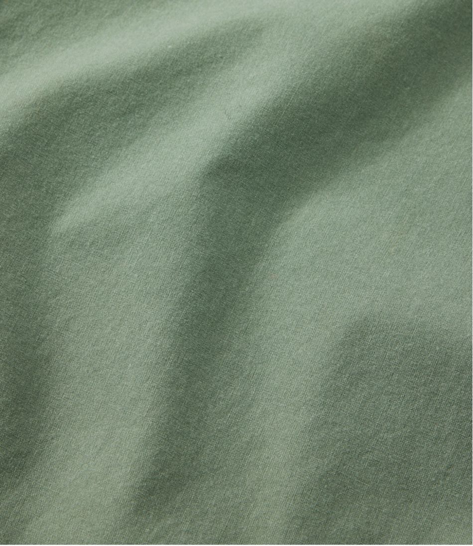 L.L.Bean Men's Sunwashed Canvas Shirt, Traditional Fit Short-Sleeve CLOTHING|SALE