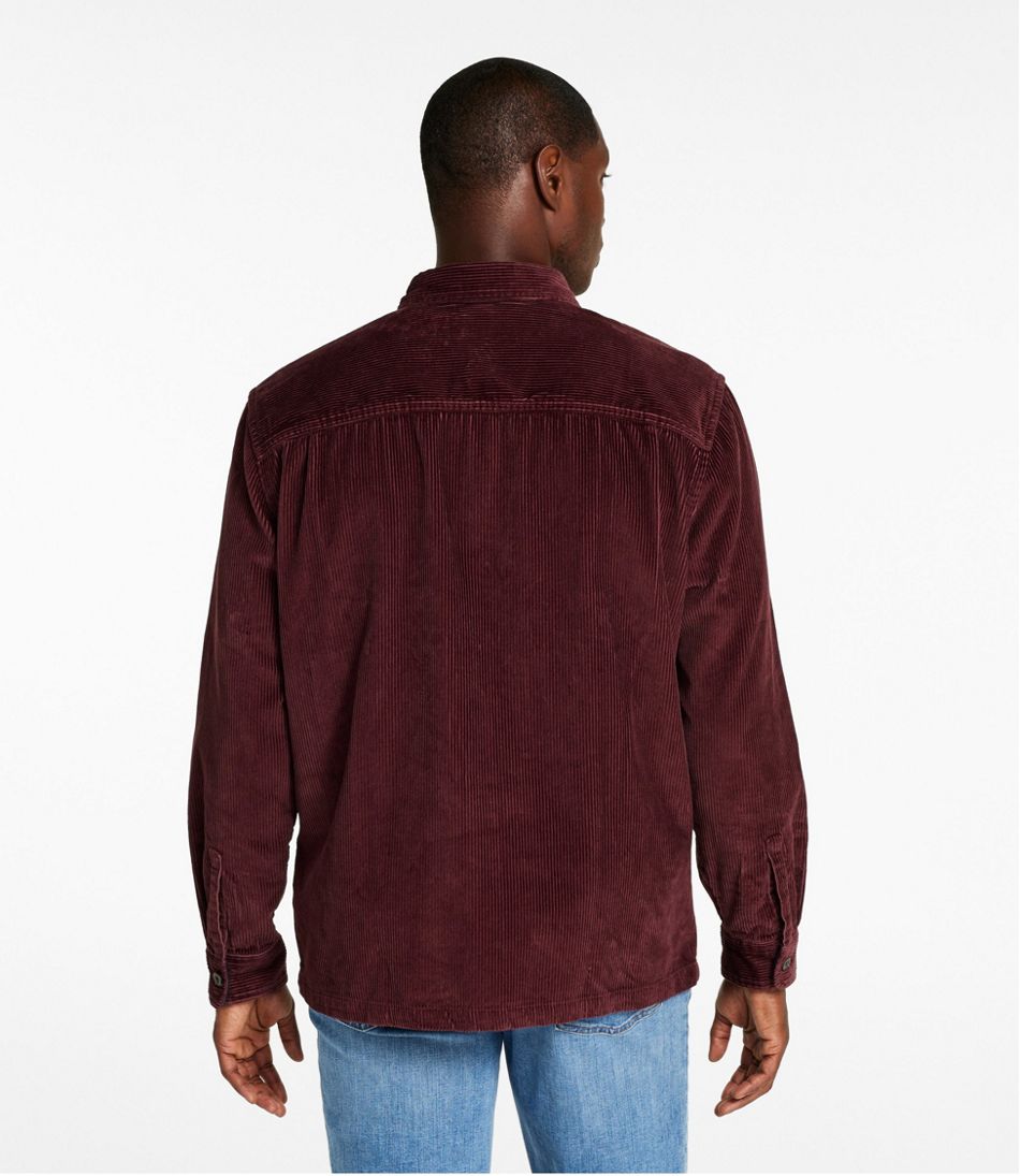 L.L.Bean Men's Rangeley Corduroy Shirt, Slightly Fitted CLOTHING|SALE