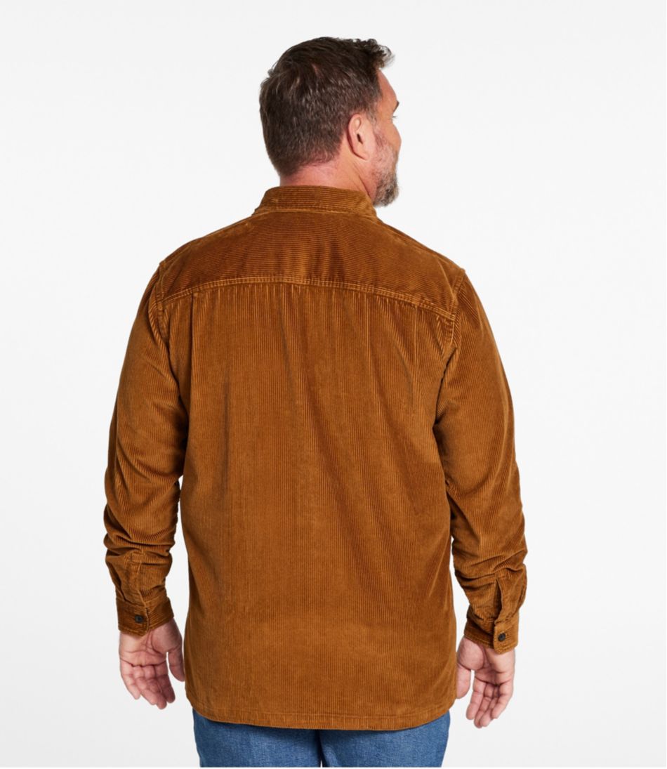 L.L.Bean Men's Rangeley Corduroy Shirt, Slightly Fitted CLOTHING|SALE