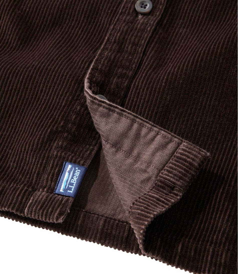 L.L.Bean Men's Rangeley Corduroy Shirt, Slightly Fitted CLOTHING|SALE