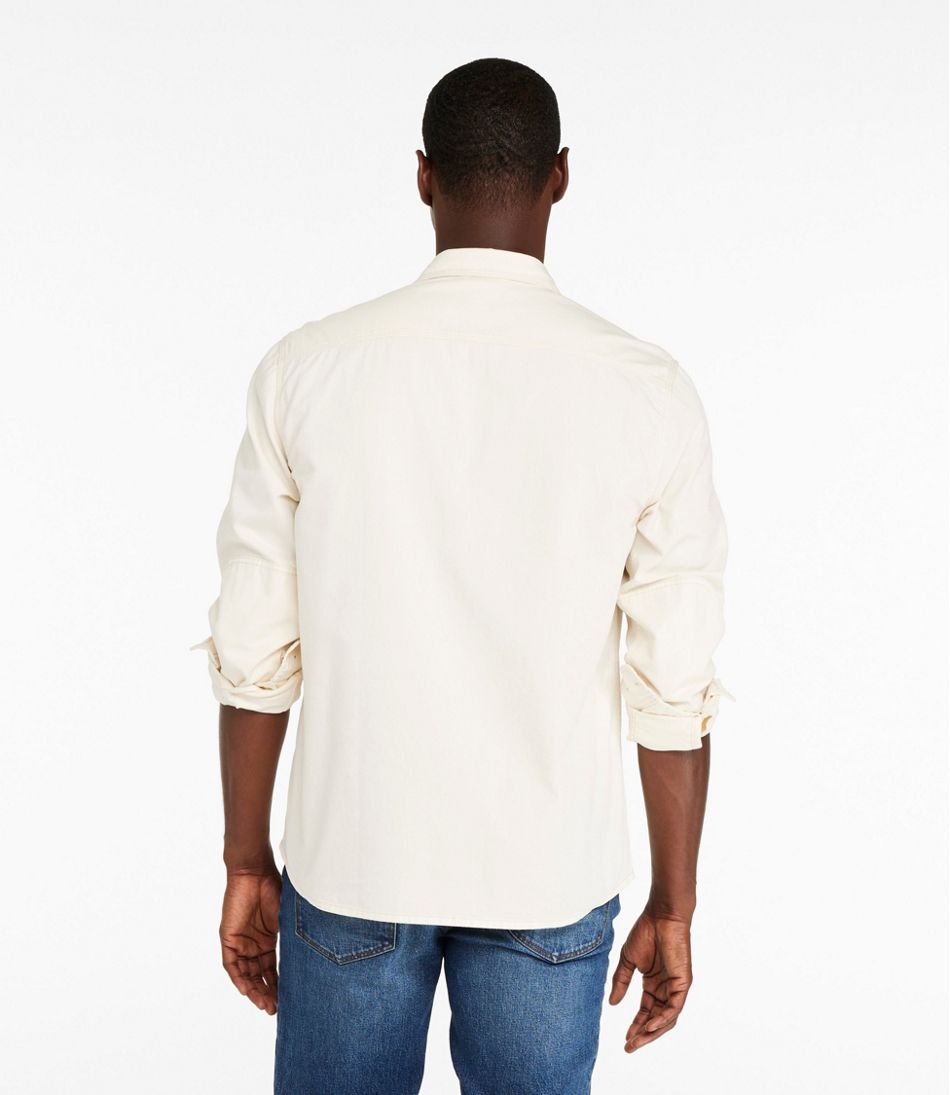 L.L.Bean Men's Signature Washed Field Shirt, Slim Fit CLOTHING