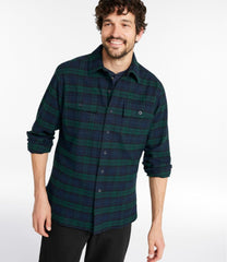 L.L.Bean Men's Chamois Shirt, Slightly Fitted, Plaid CLOTHING|SALE