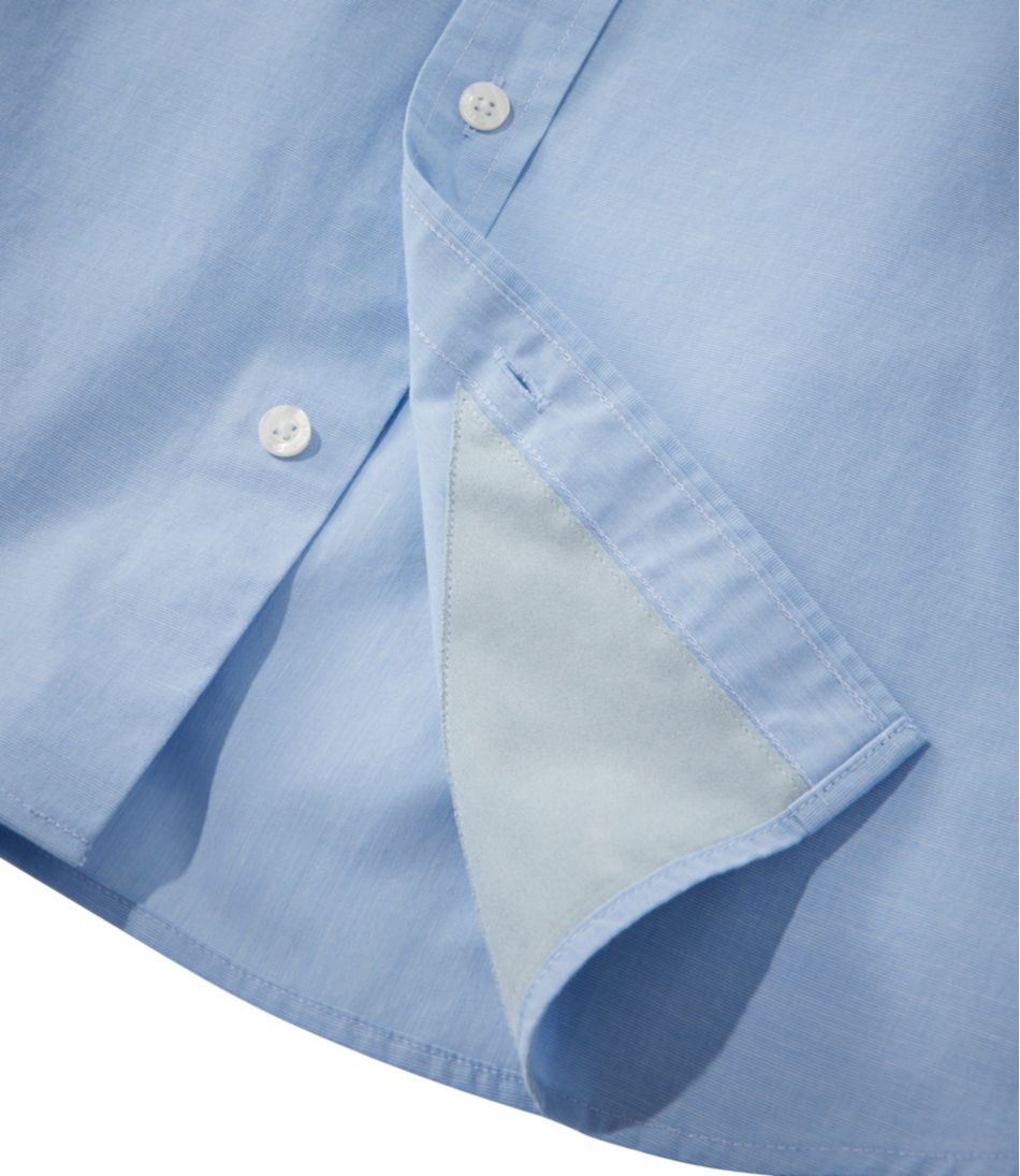 L.L.Bean Men's Comfort Stretch Performance® Shirt, Long-Sleeve, Slightly Fitted Untucked Fit CLOTHING|SALE