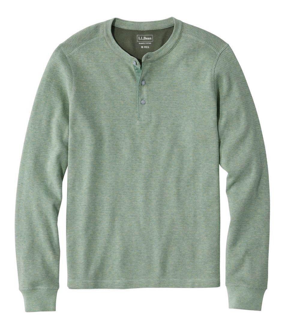L.L.Bean Men's Bean's Vintage Soft Knit Henley CLOTHING