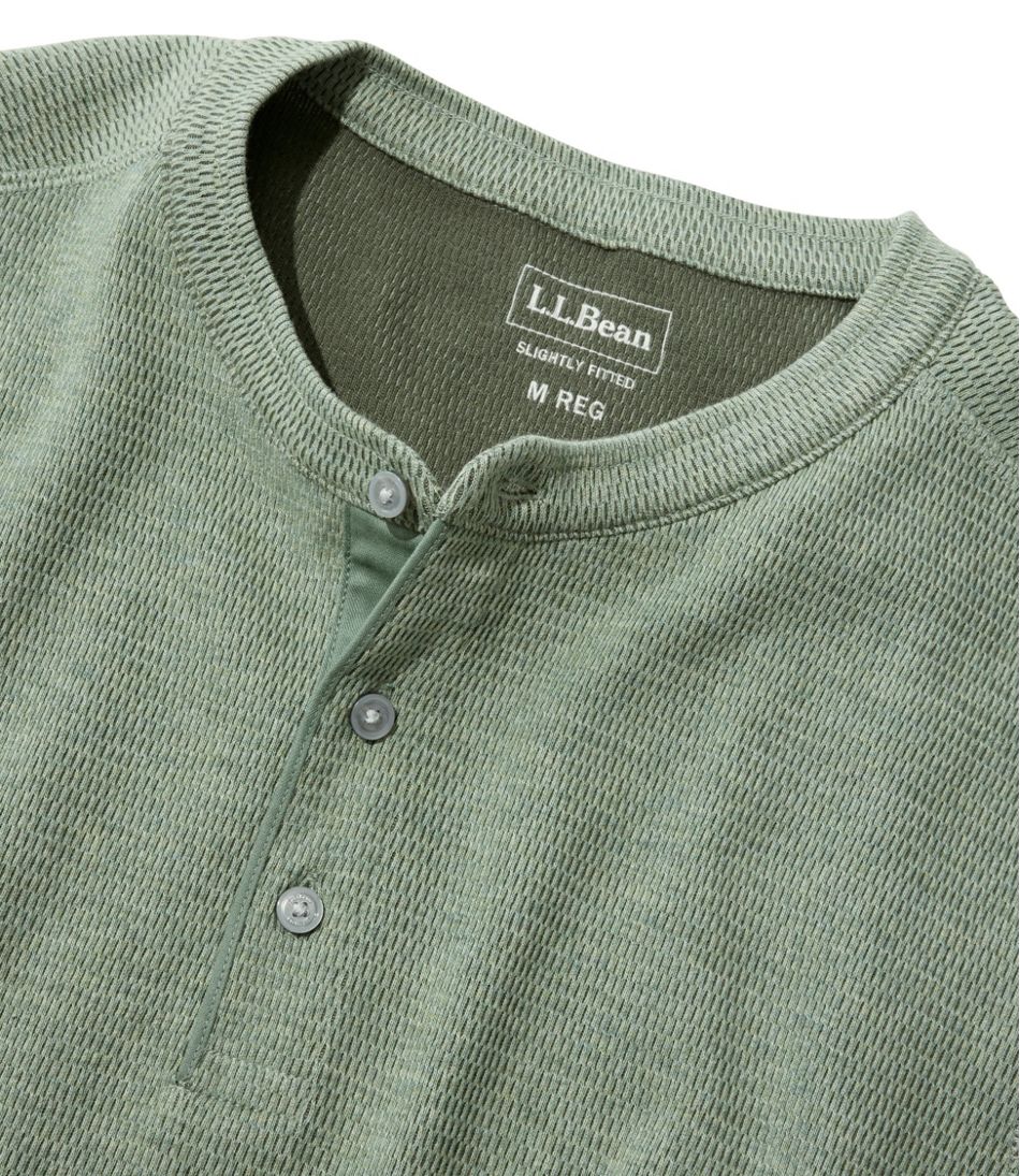 L.L.Bean Men's Bean's Vintage Soft Knit Henley CLOTHING