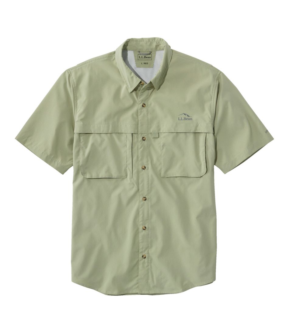 L.L.Bean Men's Tropicwear Shirt, Short-Sleeve CLOTHING|OUTDOOR EQUIPMENT