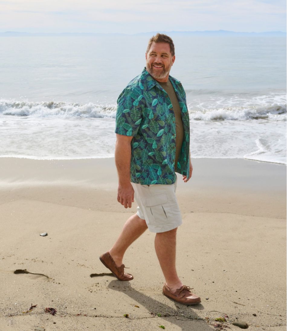 L.L.Bean Men's Tropics Shirt, Short-Sleeve Print CLOTHING|SALE