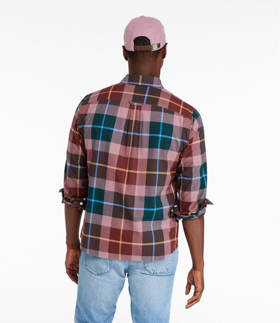 L.L.Bean Men's Signature Premium Pima Cotton Oxford Shirt, Long-Sleeve CLOTHING|SALE