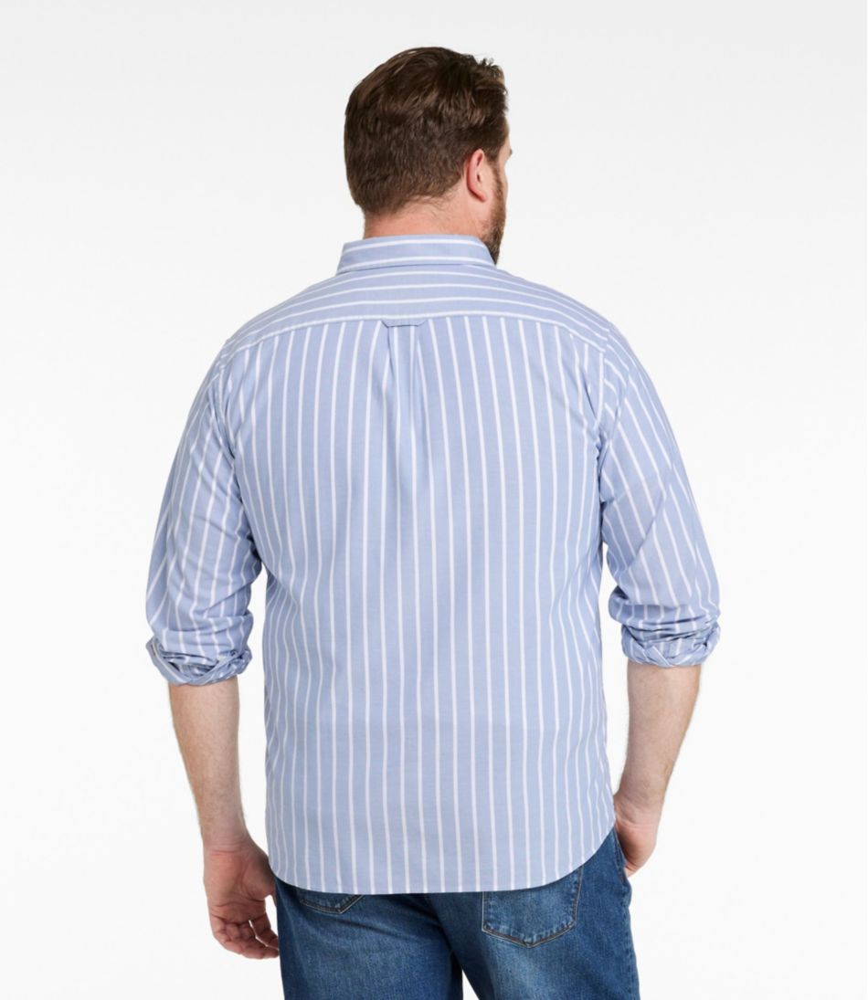 L.L.Bean Men's Signature Premium Pima Cotton Oxford Shirt, Long-Sleeve CLOTHING|SALE