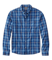 L.L.Bean Men's Signature Stretch Poplin Shirt, Long-Sleeve, Slim Fit CLOTHING|SALE