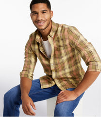 L.L.Bean Men's Signature Stretch Poplin Shirt, Long-Sleeve, Slim Fit CLOTHING|SALE