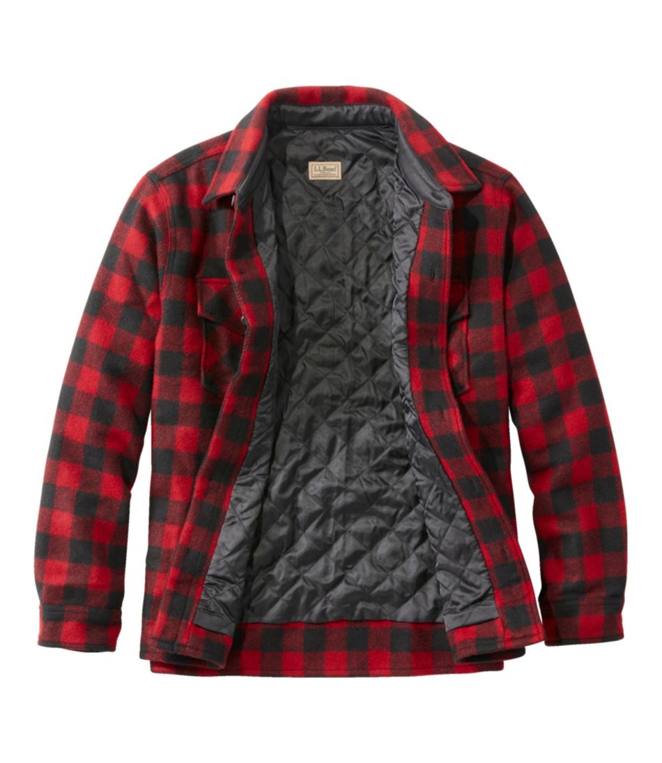 L.L.Bean Men's Maine Guide Shirt with PrimaLoft CLOTHING|OUTDOOR EQUIPMENT