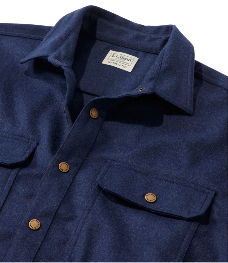 L.L.Bean Men's Maine Guide Wool Field Shirt CLOTHING|OUTDOOR EQUIPMENT