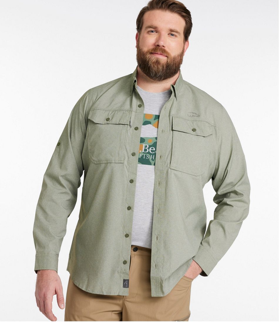 L.L.Bean Men's No Fly Zone Shirt, Long-Sleeve CLOTHING|OUTDOOR EQUIPMENT|SALE