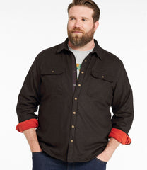 L.L.Bean Men's Maine Guide Lightweight Lined Wool Field Shirt CLOTHING|OUTDOOR EQUIPMENT