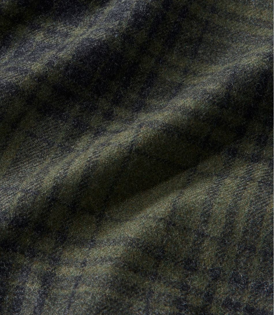 L.L.Bean Men's Maine Guide Lightweight Wool Field Shirt, Plaid CLOTHING|OUTDOOR EQUIPMENT
