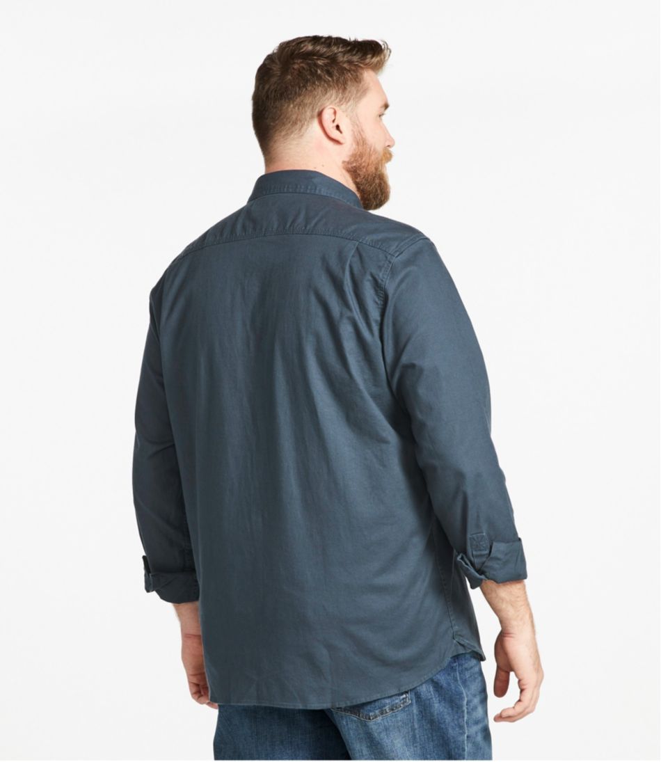 L.L.Bean Men's BeanFlex® Twill Shirt, Traditional Untucked Fit, Long-Sleeve CLOTHING|SALE