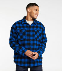 L.L.Bean Men's Maine Guide Sherpa Lined Wool Shirt CLOTHING|OUTDOOR EQUIPMENT