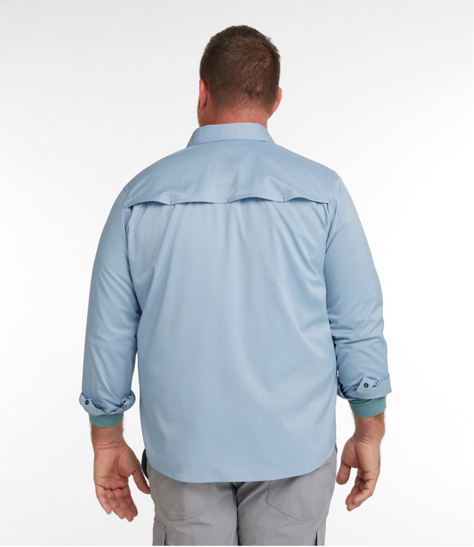 L.L.Bean Men's West Branch Fishing Shirt, Long-Sleeve CLOTHING|OUTDOOR EQUIPMENT|SALE